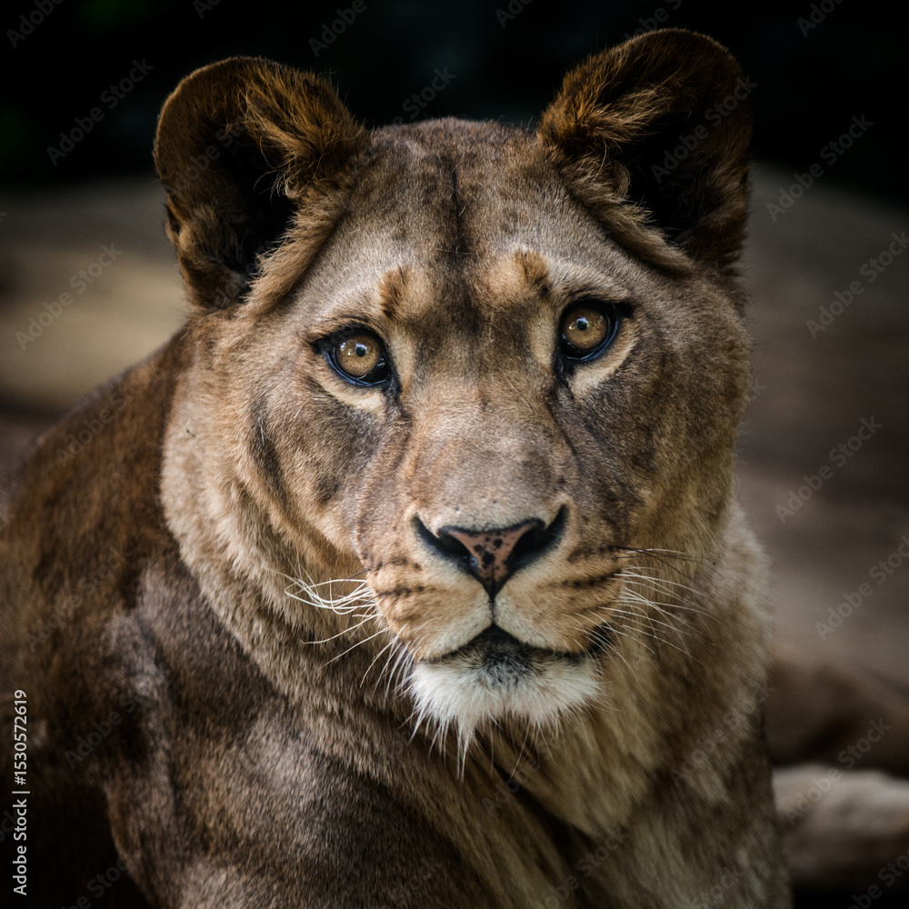 Fototapeta premium Photography of fierce wild animals in the forest