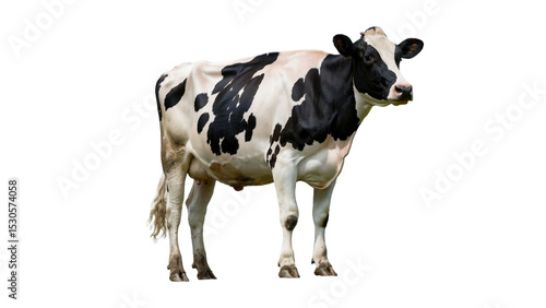 cow isolated on white background