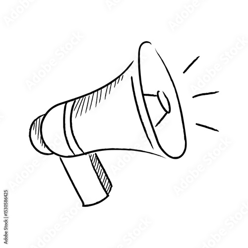 Hand Drawn Line UMKM Small Business Micro Illustration