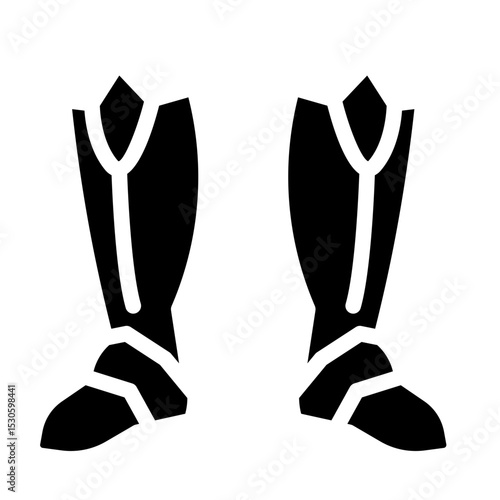 boots Solid icon