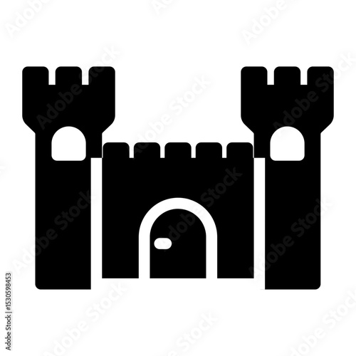 castle Solid icon