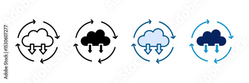 Carbon Offset Icon Set Multiple Style Collection