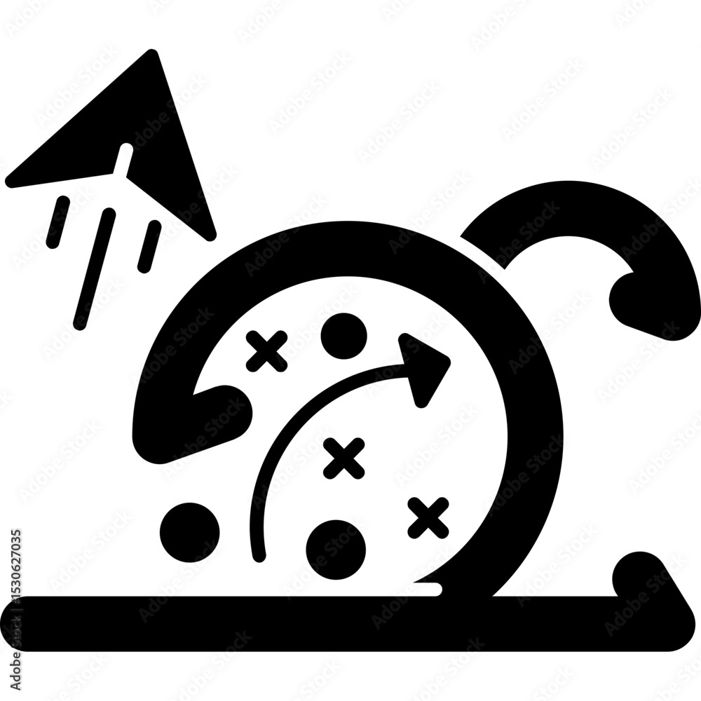 Obraz premium Process Improvement Icon