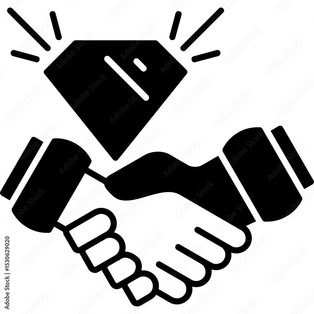 Obraz premium Fiduciary Services Icon