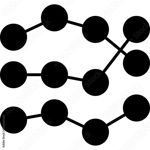 Parallel Coordinates Icon