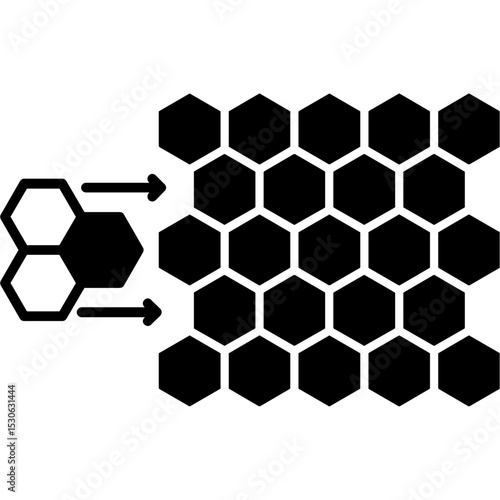 Self-Assembly Process Icon
