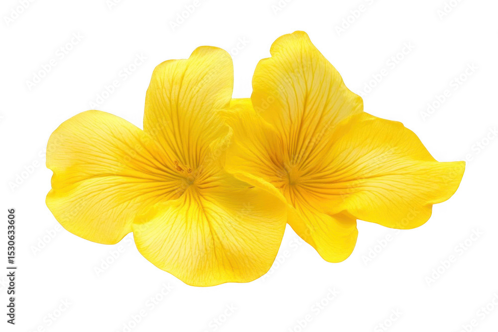 Obraz premium Yellow Flowers Bloom With petals, Creating a natural background and texture.