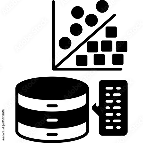 Clustering Algorithms Icon