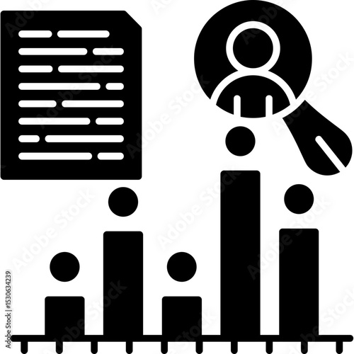 Data Sampling Techniques Icon