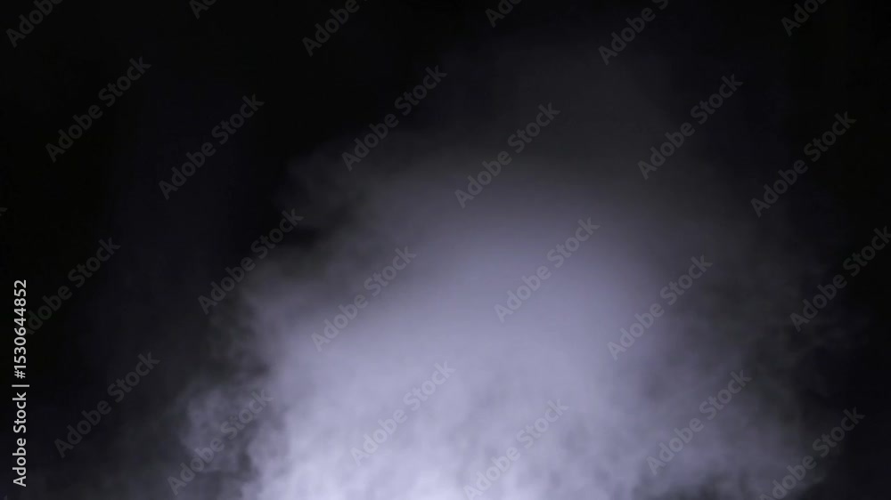 Ethereal Smoke Plume A Cinematic 4K Video Background