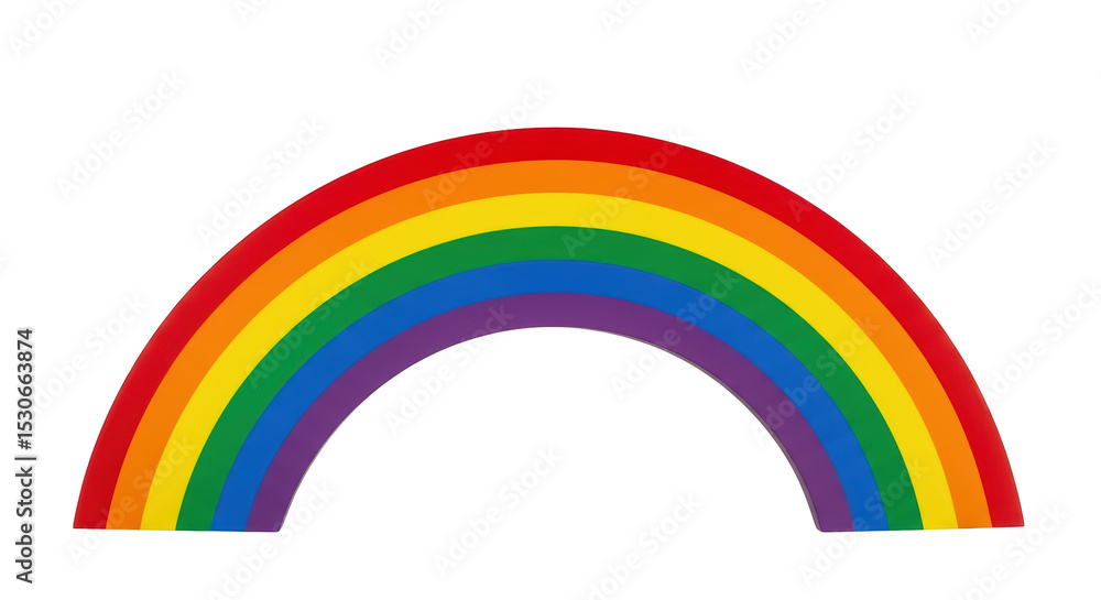 Obraz premium Isolated Rainbow