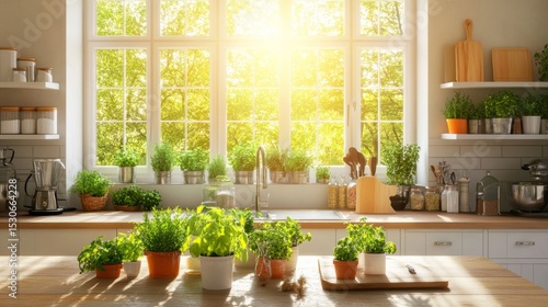 Picture a kitchen of the future that centers on energy-saving and eco-friendly cooking techniques to lessen its environmental footprint.