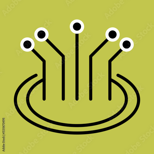 Fiber Optic Cable icon Design