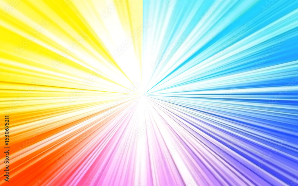vibrant radial burst of colorful light emanating from the center, creating a dynamic starburst or explosion effect. The colors transition through the spectrum,pink, purple, blue, green, yellow vibrant radial burst of colorful light emanating from the center, creating a dynamic starburst or explosion effect. The colors transition through the spectrum,pink, purple, blue, green, yellow