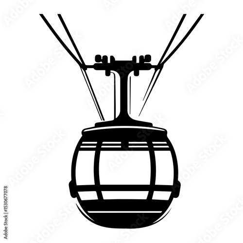 Cable Car Vector illustration 