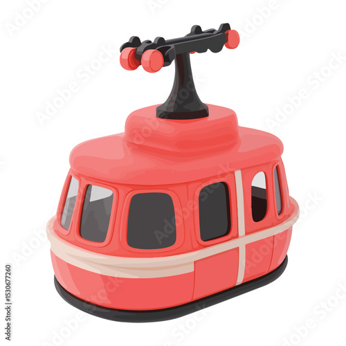 Cable Car Vector illustration 