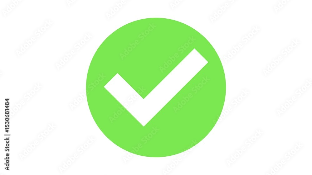 green check mark symbols. success, start, improvement, validation, confirmation. 4k video. check mark on white screen. green check mark symbols. success, start, improvement, validation, confirmation. 4k video. check mark on white screen.