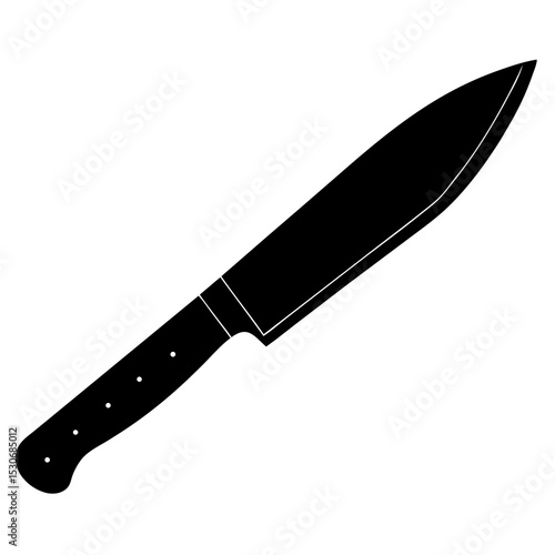 Silhouette of a utility knife