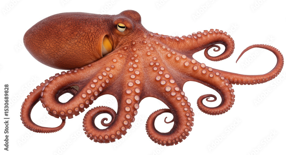 Obraz premium Isolated Octopus