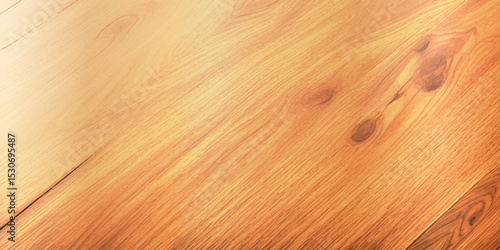 An Intimate Close-Up of High Gloss Lacquered Wood Paneling, Showcasing a Deep, Rich Brown Color with a Reflective Surface and Subtle Natural Grain Texture That Evokes a Timeless Retro Aesthetic"
