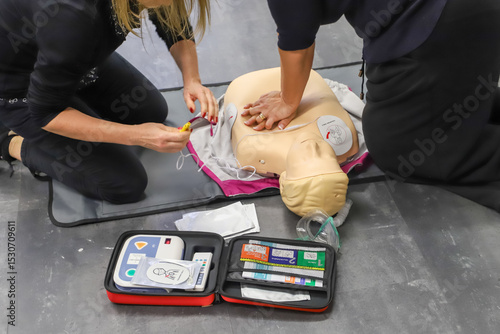 first aid course - company safety - cardiac massage - Basic Life Support
