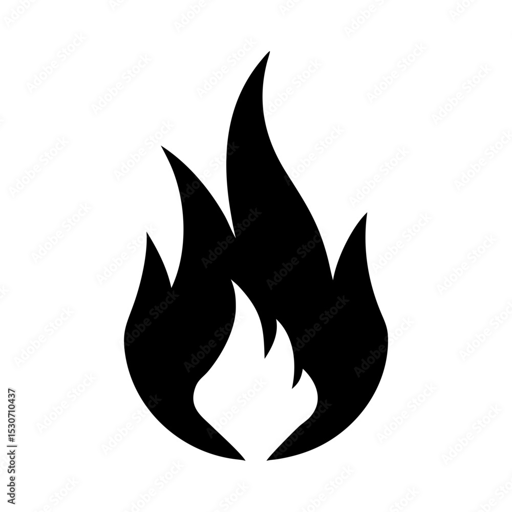 Fire icon, Frame icon Fire icon, Frame icon