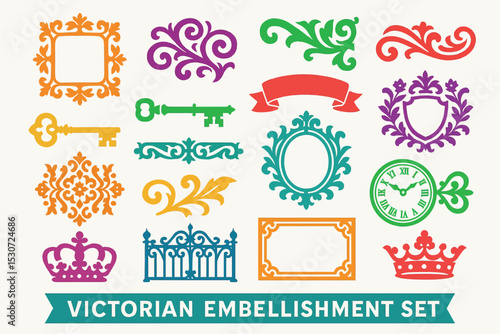 Victorian Embellishment Design Set
