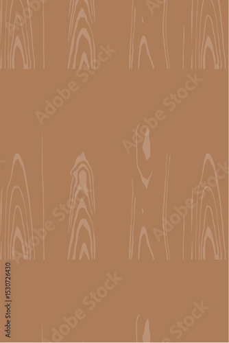 Wood Grain. Mid-tones. Natural Background. Vector Template For Banner
