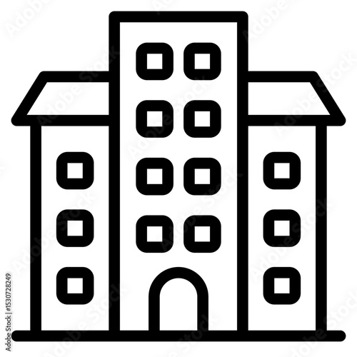 Condo icon vector illustration