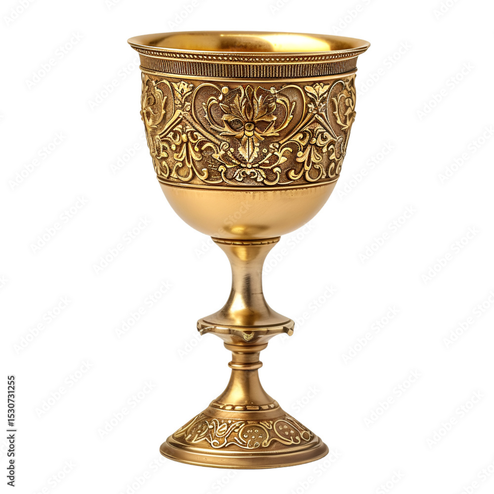Ornate Gold Goblet Elegant Design Luxury Item Ornate Gold Goblet Elegant Design Luxury Item