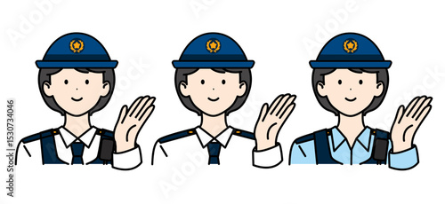 女性警察官 制服3セット2 こちら