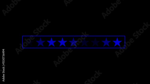 Wallpaper Mural Star loading icon Star animation Loading bar icon and Futuristic progress loading bar on with darkness. Torontodigital.ca