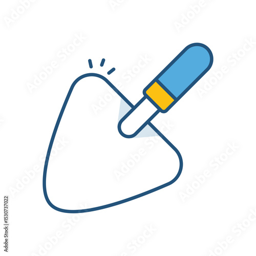 Trowel Vector icon