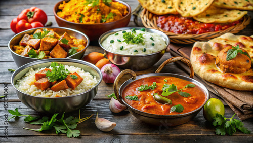 Indian Food Photography For Restaurant Menu 