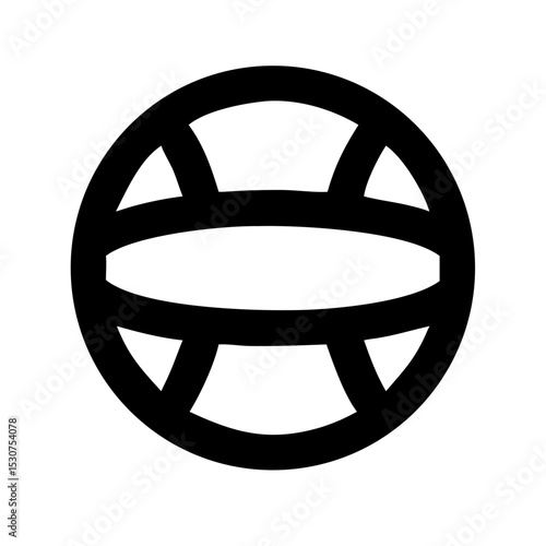 Wakeboard Silhouette Icon:
A simple wakeboard icon in silhouette style, perfect for water sports graphics, wakeboarding club branding, and equipment shops.