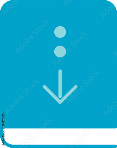 Borrow   Book   In Fill Icon