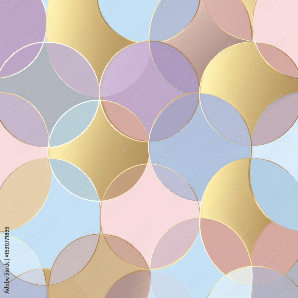 custom made wallpaper toronto digitalColorful Abstract Circle Pattern for Modern Design Projects
