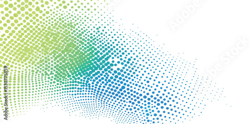 Wallpaper Mural Abstract halftone gradient design Torontodigital.ca