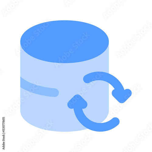 data sync duotone icon