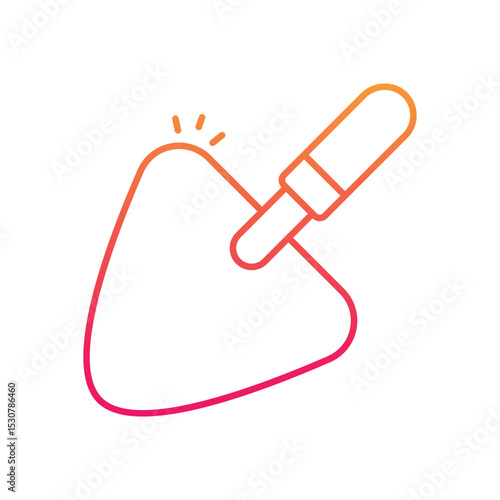 Trowel Vector icon