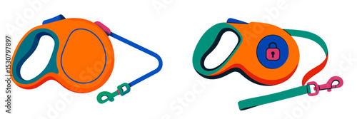 Innovative retractable dog leashes designed for comfort and convenience during outdoor walks and adventures