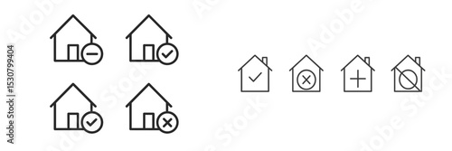 Home indicators showing various statuses and conditions for properties in a clear and organized layout for easy understanding