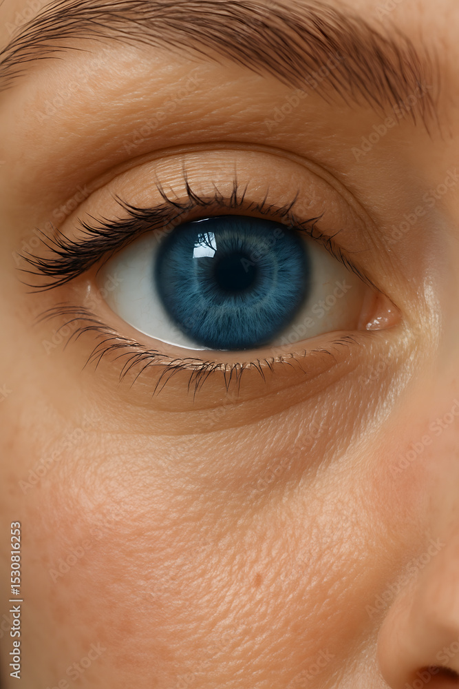 Fototapeta premium close up of female eye