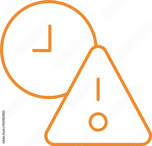 Watch Expired   In Outline Icon