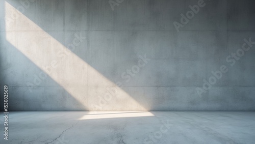 Concrete rough wall texture background with grey cement, inside an empty room for editing text on the free space backdrop.