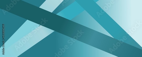 Blue geometric striped vector pattern design for a retro abstract background illustration