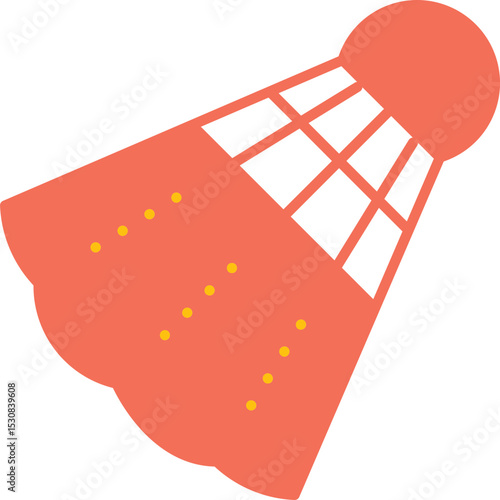 Shuttlecock  In Fill Icon