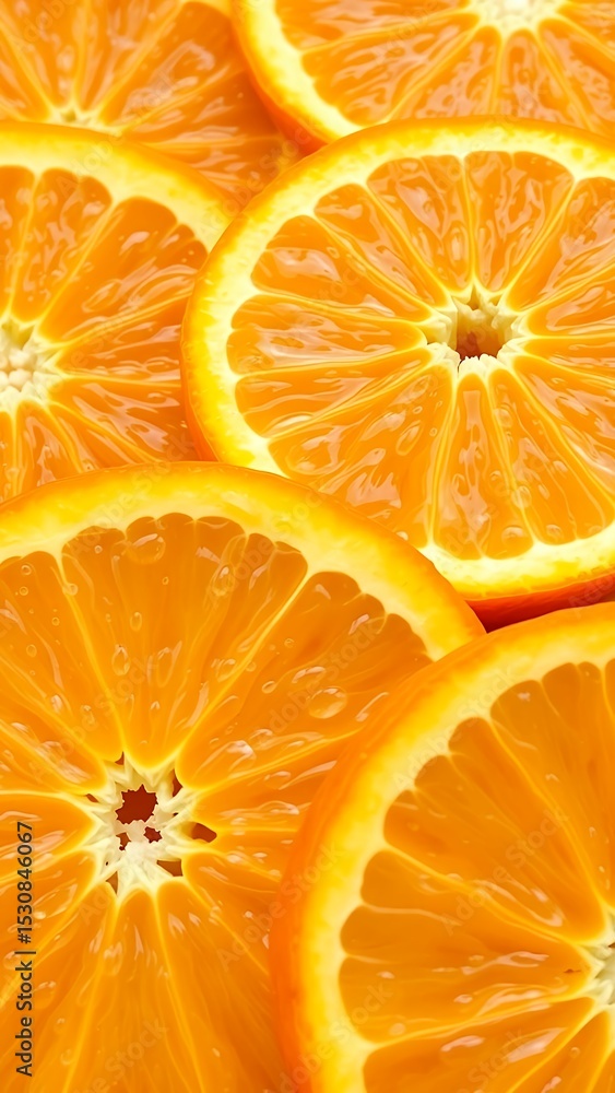 Vibrant Oranges in a Line Vibrant Oranges in a Line