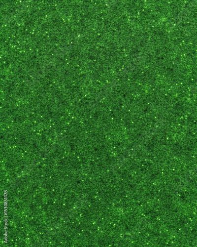 Green Mossy Texture with Glowing Dots for Nature and Fantasy Designs