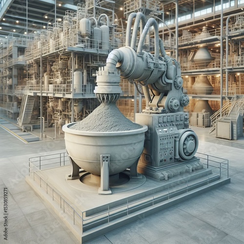 Geopolymer Mixer Industrial agitator for low carbon cement alter